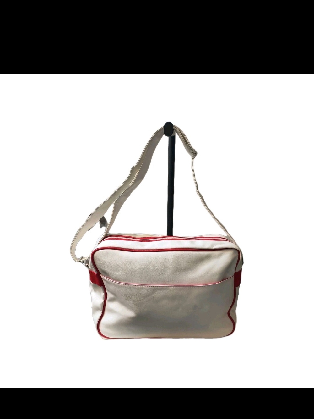 Red and White Accent Shoulder Bag Tokyo 78 Y2K Style By Wanted - Picture 3 of 10